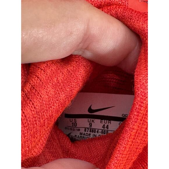 Nike Zoom Victory 4 XC 878804 600 Red 10 Spike Flyknit Track Running Shoes Mens - Picture 8 of 8